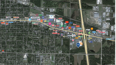 0 I-75 Hwy, Cordele, GA - Aerial  map view