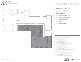 33 New Montgomery St, San Francisco, CA for lease Floor Plan- Image 1 of 1