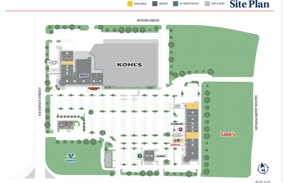 5530-5626 Saratoga Blvd, Corpus Christi, TX à louer - Photo du bâtiment - Image 2 de 5