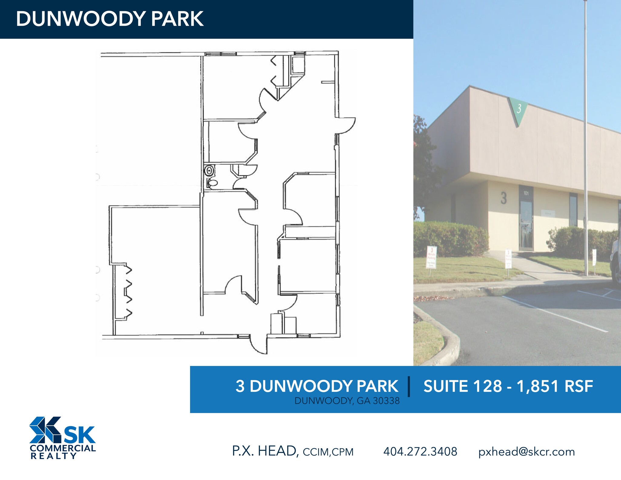 1 Dunwoody Park, Atlanta, GA à louer Plan de site- Image 1 de 1