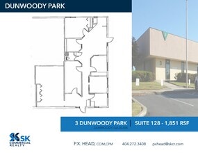 1 Dunwoody Park, Atlanta, GA à louer Plan de site- Image 1 de 1
