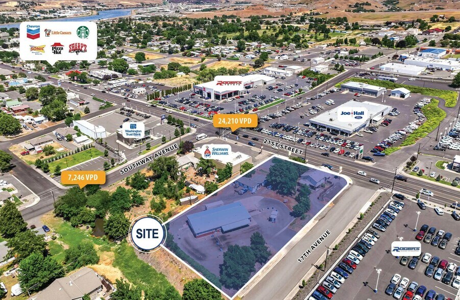 1626 21st St, Lewiston, ID à vendre - Aérien - Image 3 de 9