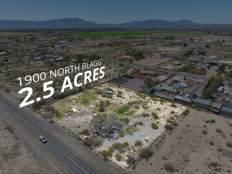 1900 Blagg Rd, Pahrump, NV à vendre - Aérien - Image 1 de 12