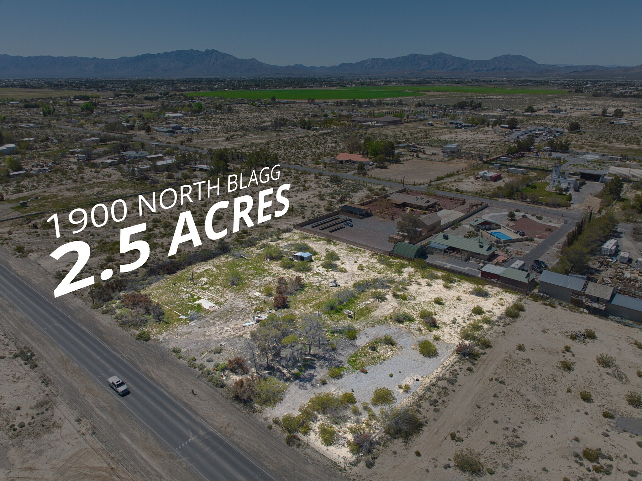 1900 Blagg Rd, Pahrump, NV à vendre Aérien- Image 1 de 13