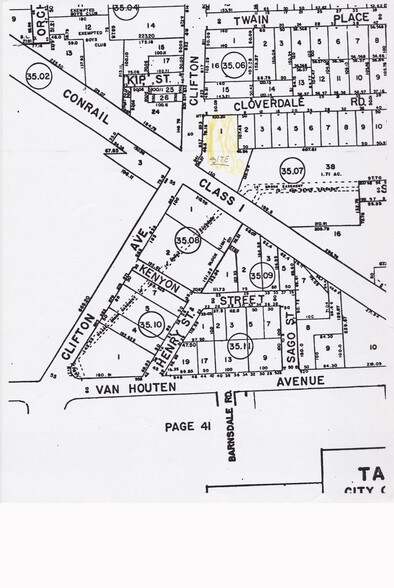 833 Clifton Ave, Clifton, NJ à vendre - Plan cadastral - Image 3 de 5
