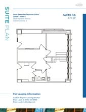 3825 Highland Ave, Downers Grove, IL for lease Site Plan- Image 2 of 2