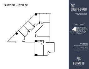 18383 Preston Rd, Dallas, TX à louer Plan d’étage- Image 1 de 1