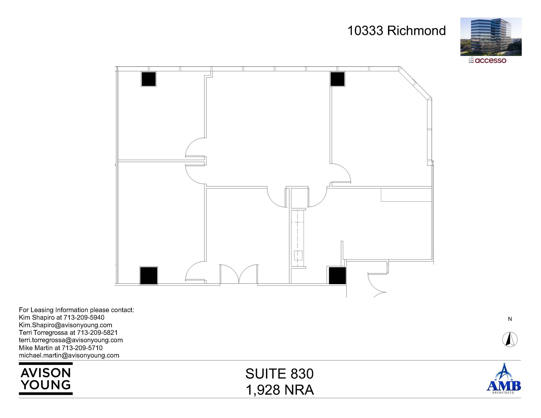 10333 Richmond Ave, Houston, TX à louer Plan d  tage- Image 1 de 2