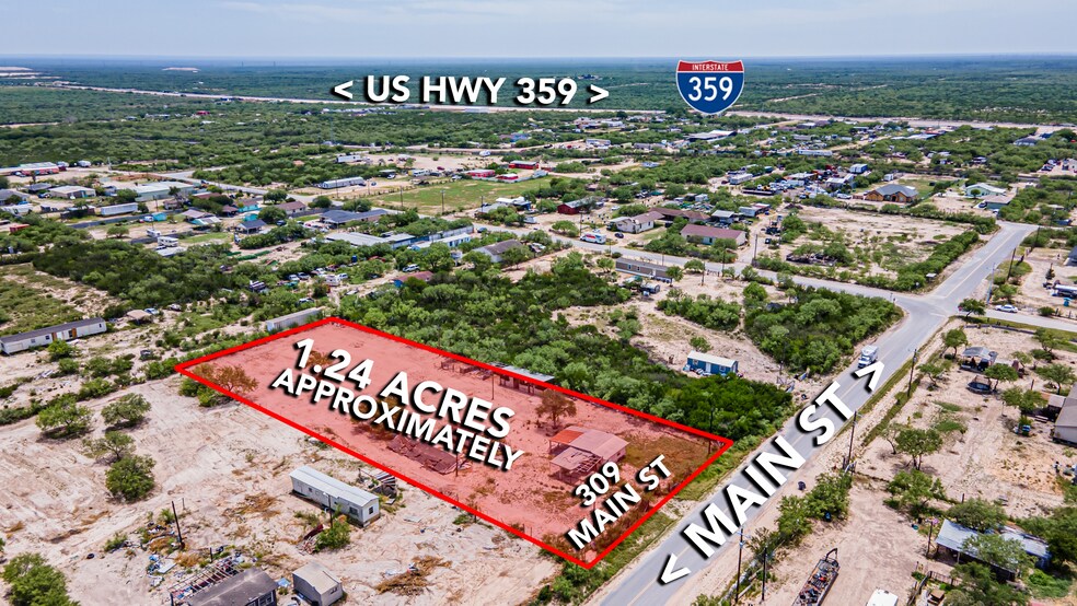 309 Main ave, Laredo, TX à vendre - Aérien - Image 2 de 12