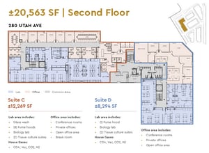 280 Utah Ave, South San Francisco, CA à louer Plan d’étage- Image 1 de 1