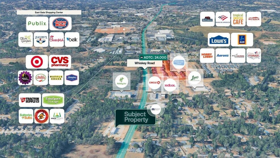 3001 Whiskey Rd, Aiken, SC for sale - Building Photo - Image 2 of 2