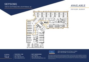 1355 N Scottsdale Rd, Scottsdale, AZ for lease Floor Plan- Image 1 of 1