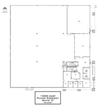 1300 E Plano Pky, Plano, TX for lease Floor Plan- Image 1 of 1
