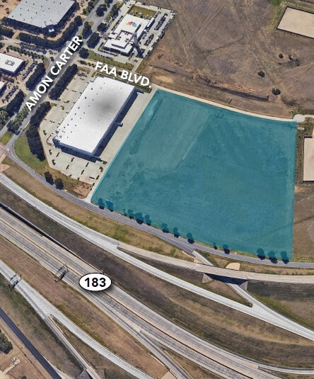 14401 FAA Blvd, Fort Worth, TX à vendre - Aérien - Image 3 de 4