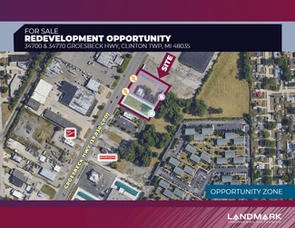 Plus de détails pour 34700-34770 Groesbeck Hwy, Clinton Township, MI - Terrain à vendre