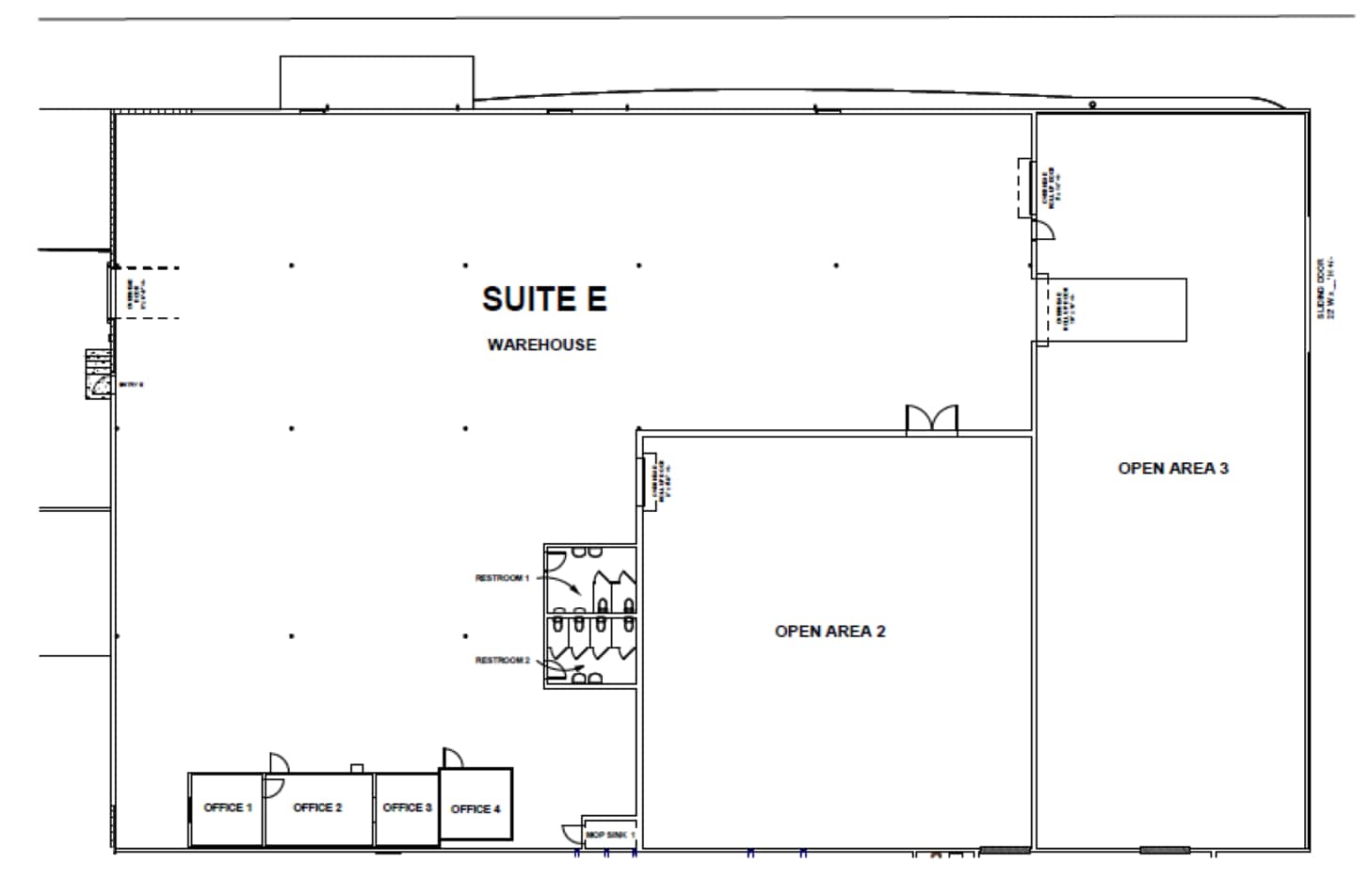 2463-2517 S Riverside Dr, Fort Worth, TX à vendre Plan d’étage- Image 1 de 1