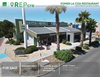 Plus de détails pour 4001 N Mesa St, El Paso, TX - Commerce de détail à vendre