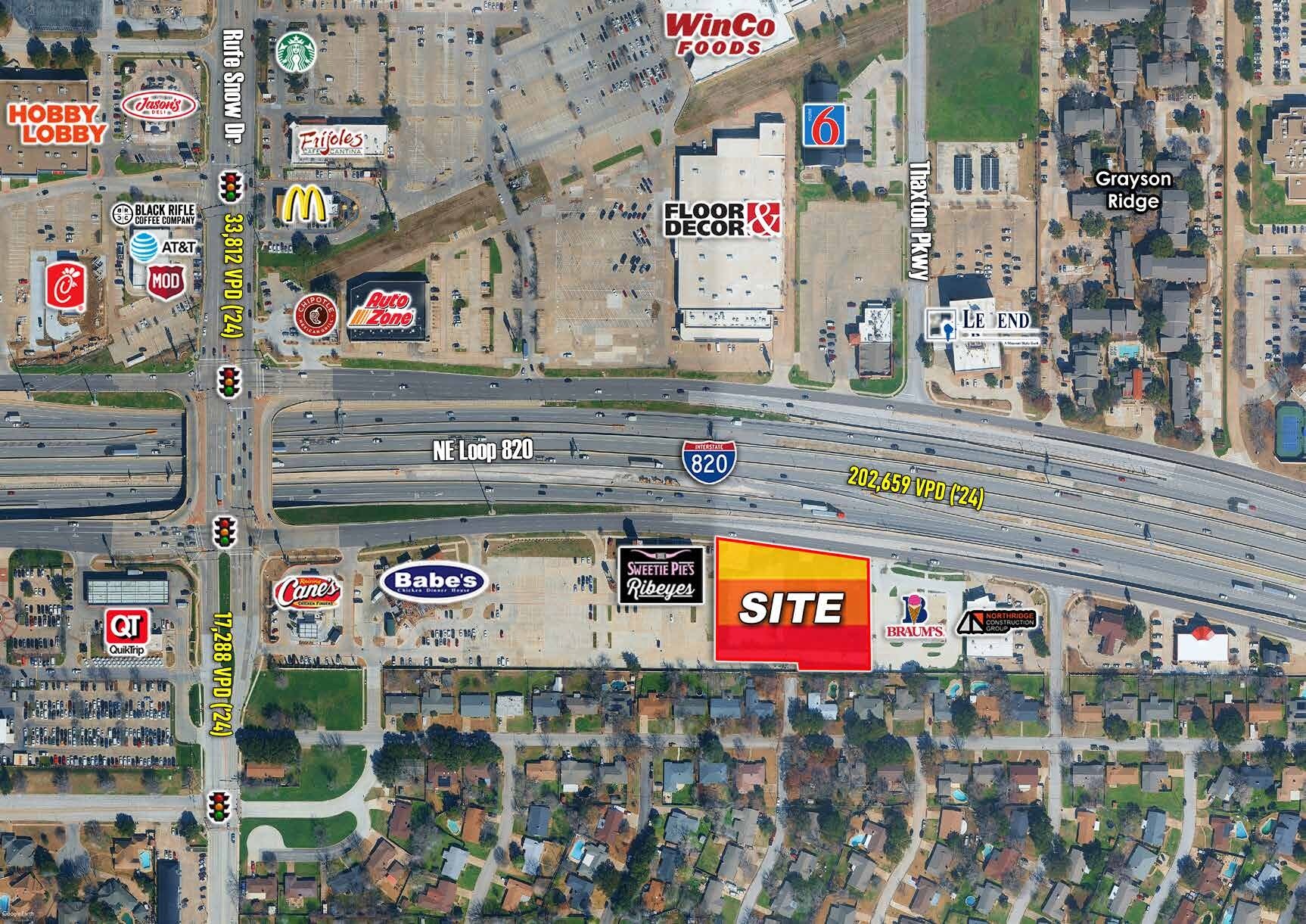 SEQ I-820 & Rufe Snow Dr, North Richland Hills, TX à louer Photo du bâtiment- Image 1 de 3