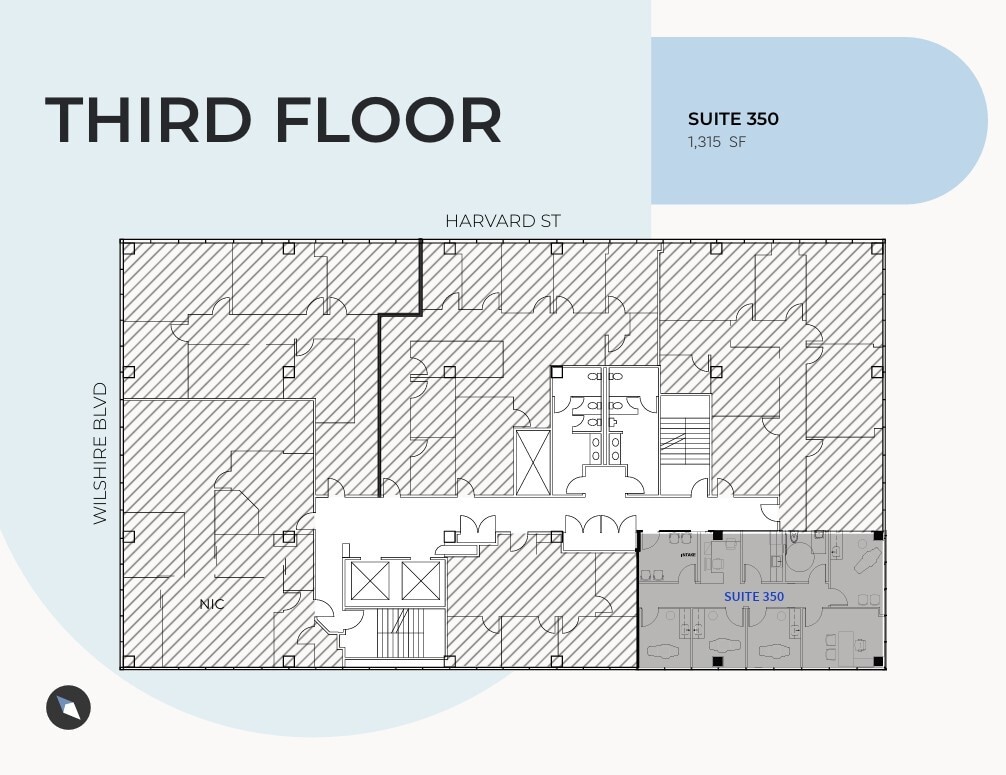 2730 Wilshire Blvd, Santa Monica, CA for lease Floor Plan- Image 1 of 1