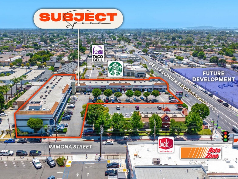 17600-17620 Bellflower Blvd, Bellflower, CA for lease - Building Photo - Image 3 of 6