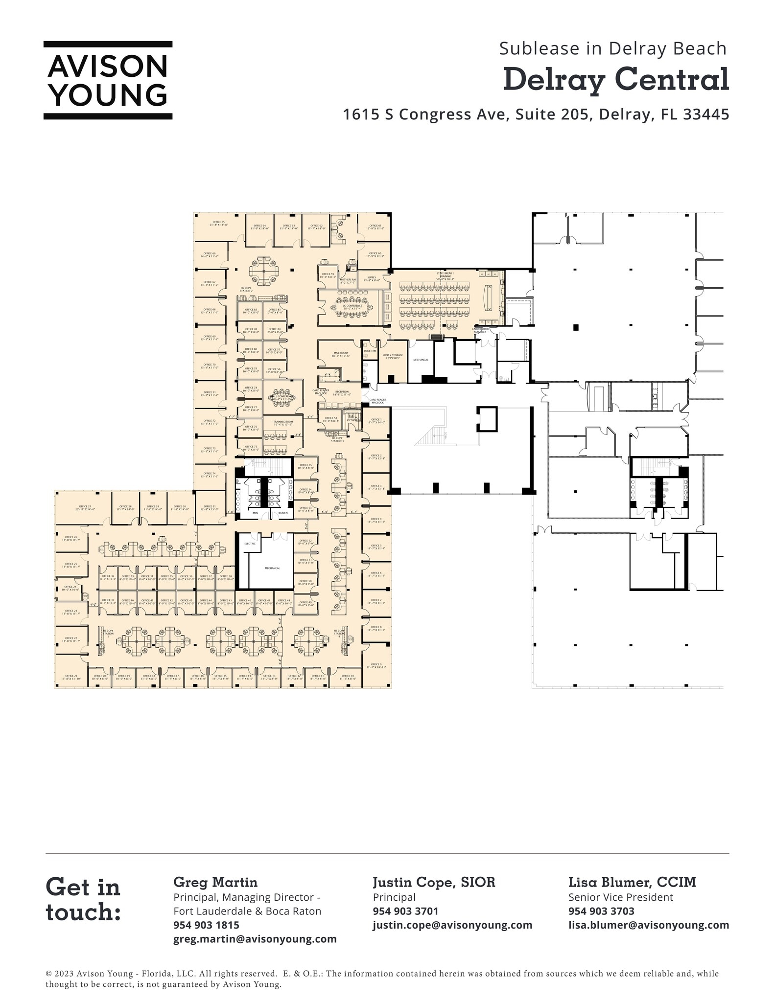 1615 S Congress Ave, Delray Beach, FL for lease Site Plan- Image 1 of 5
