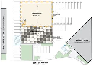 11065 Condor Ave, Fountain Valley, CA for lease Site Plan- Image 2 of 2