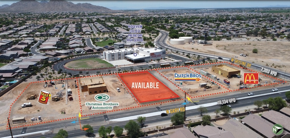 SWC GARY ROAD & SKYLINE DRIVE, San Tan Valley, AZ for lease - Building Photo - Image 1 of 4