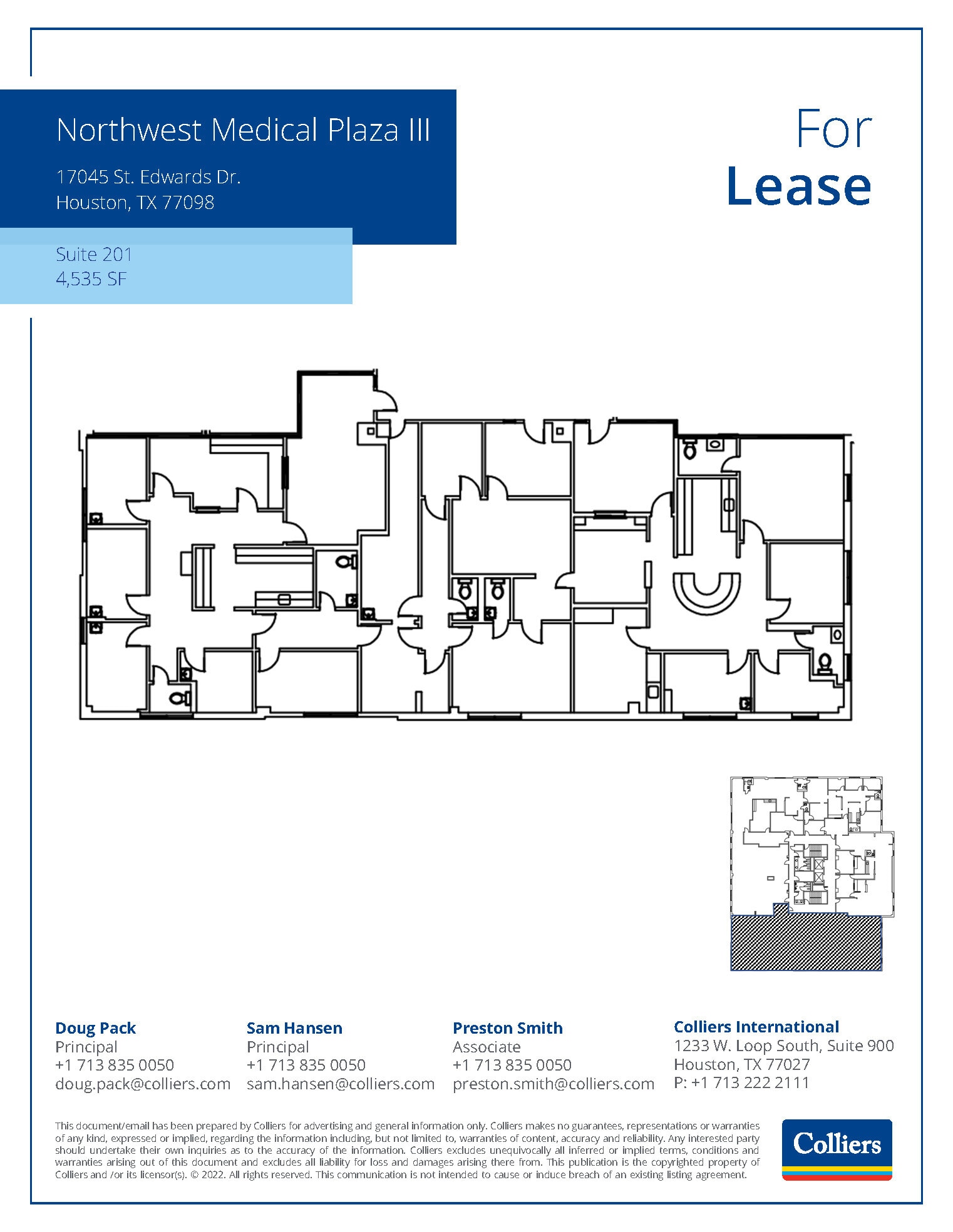 800 Peakwood Dr, Houston, TX for lease Floor Plan- Image 1 of 2