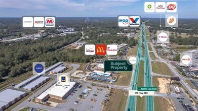 6 Marketplace Way, Phenix City, AL - AERIAL map view - Image1