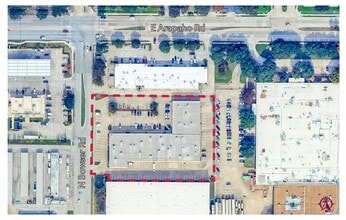 990 N Bowser Rd, Richardson, TX - AERIAL  map view - Image1