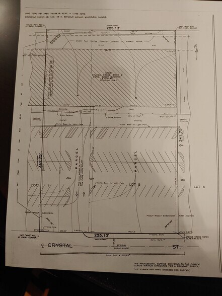 144 Seymour Ave, Mundelein, IL à louer - Plan de site - Image 2 de 5
