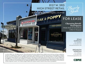 Plus de détails pour 8121-8127 W 3rd St, Los Angeles, CA - Vente au détail à louer