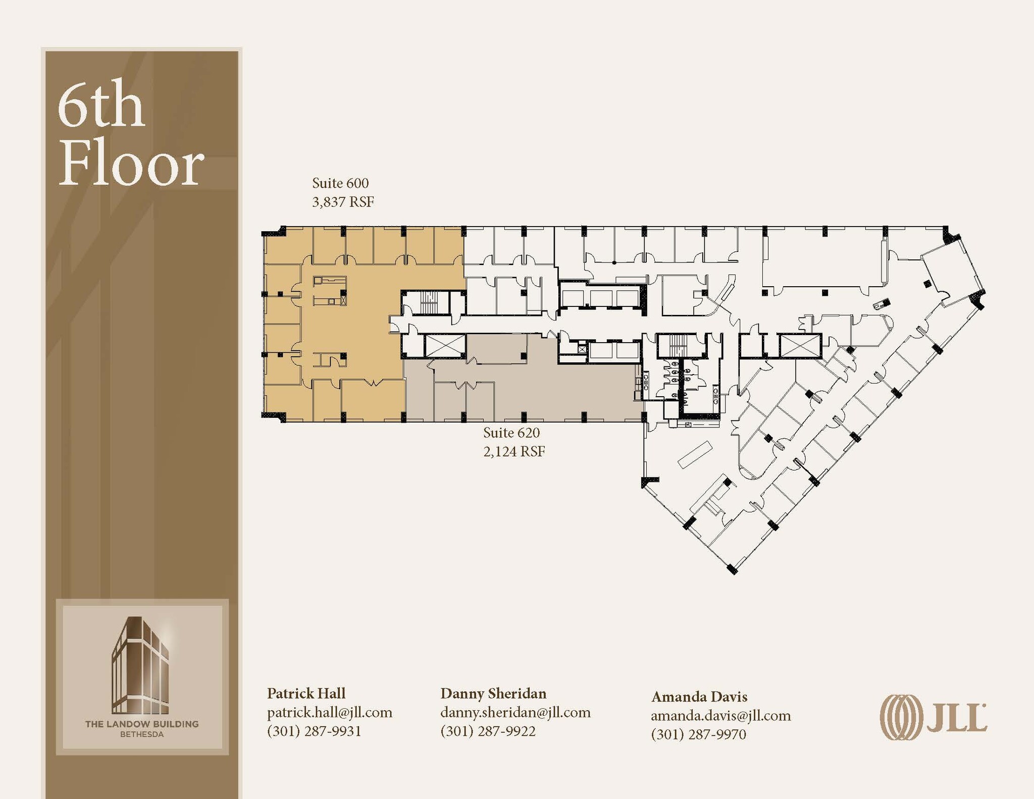 7910 Woodmont Ave, Bethesda, MD for lease Floor Plan- Image 1 of 1