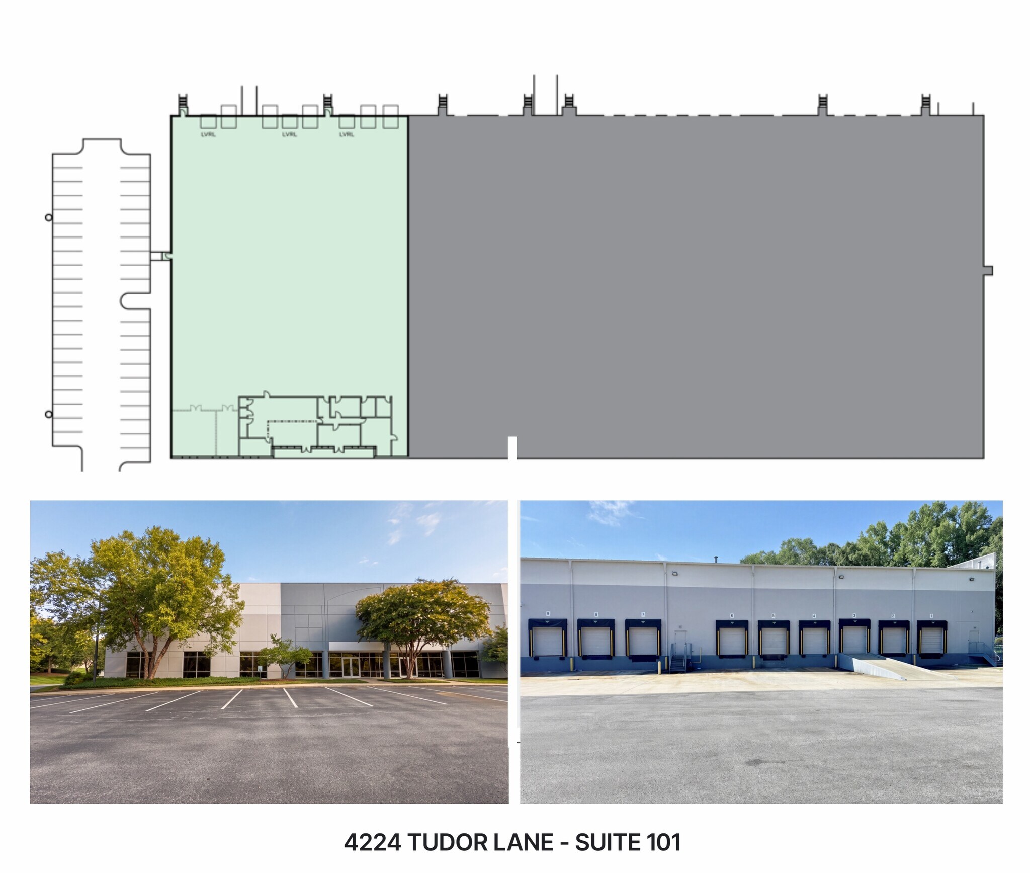 4200 Tudor Ln, Greensboro, NC for lease Floor Plan- Image 1 of 1