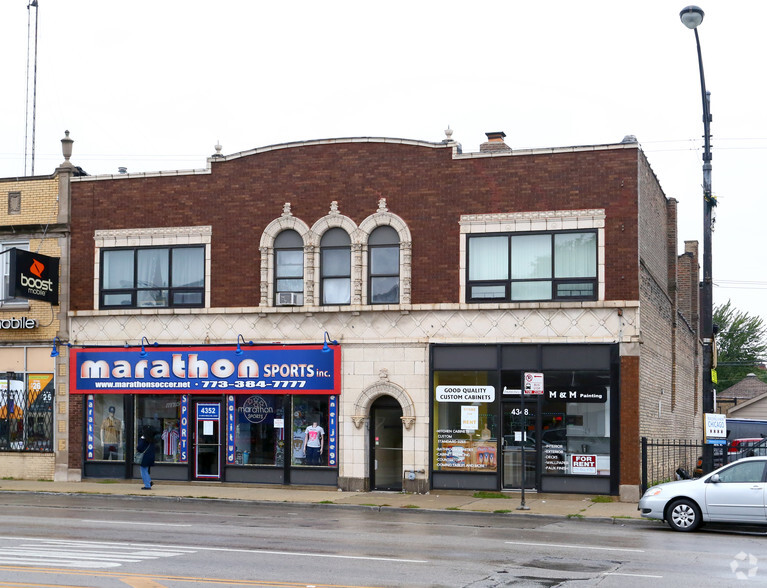 4348-4352 W Fullerton Ave, Chicago, IL à vendre - Photo principale - Image 1 de 1