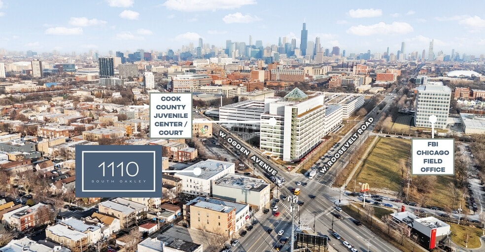 1110 S Oakley Blvd, Chicago, IL à vendre - Photo du bâtiment - Image 2 de 17