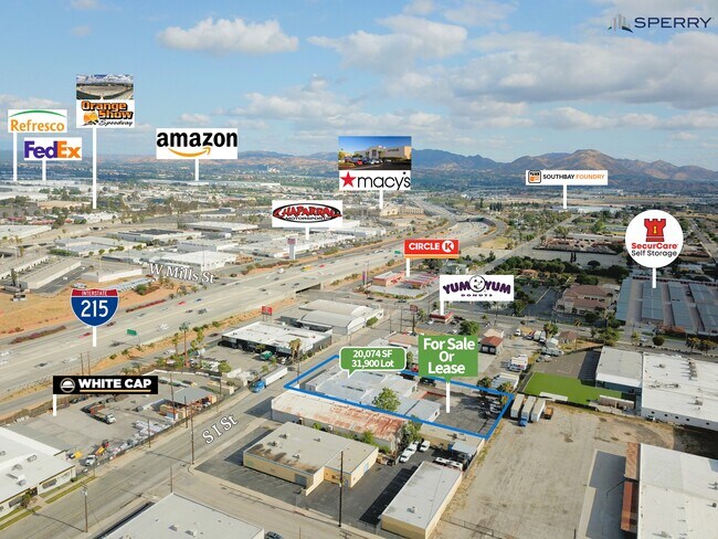 Plus de détails pour 424-432 S I St, San Bernardino, CA - Industriel à louer