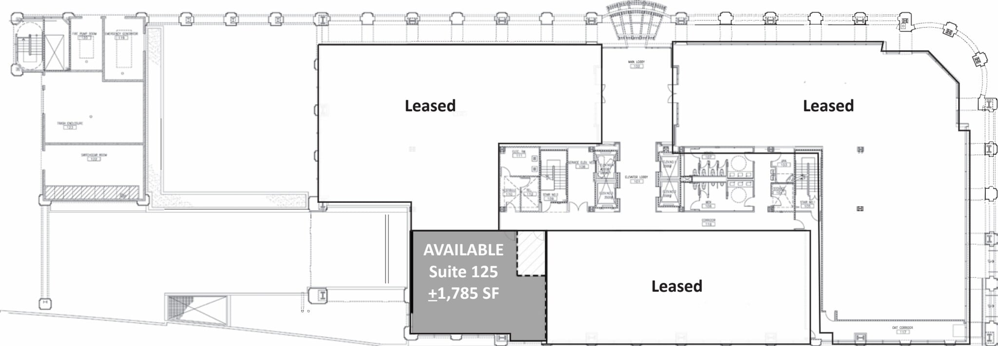 3390 University Ave, Riverside, CA for lease Floor Plan- Image 1 of 1