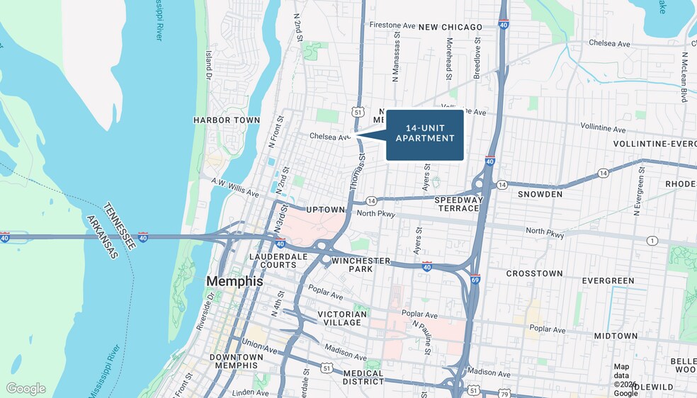 860 N 7th St, Memphis, TN à vendre - Photo du bâtiment - Image 3 de 4