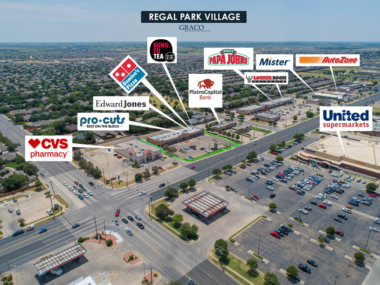 5815 82nd St, Lubbock, TX for lease - Site Plan - Image 2 of 8