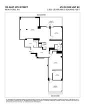 155 E 55th St, New York, NY à louer Plan de site- Image 1 de 4