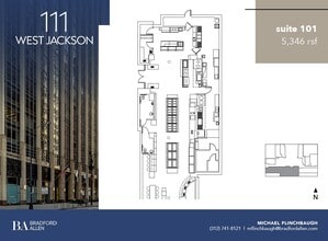 111 W Jackson Blvd, Chicago, IL for lease Floor Plan- Image 1 of 10