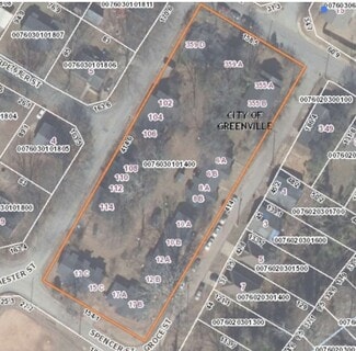 Plus de détails pour Groce St, Greenville, SC - Terrain à vendre