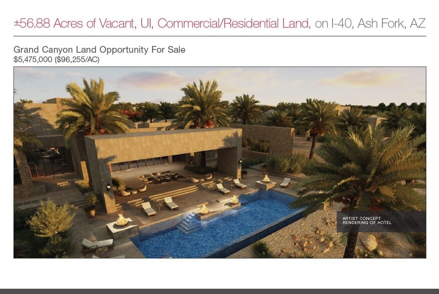 I 40 & SR 89, Ash Fork, AZ à vendre - Photo du bâtiment - Image 2 de 5