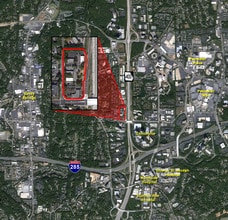 6045 Barfield Rd NE, Atlanta, GA - Aerial  map view - Image1