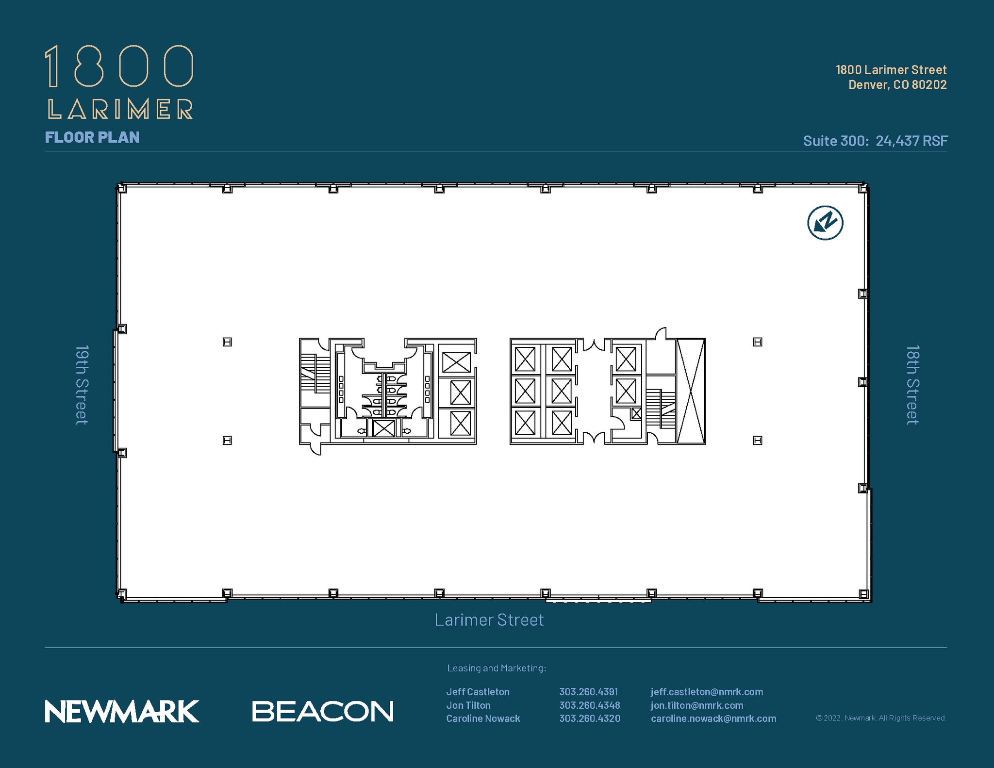 1800 Larimer St, Denver, CO for lease Floor Plan- Image 1 of 1