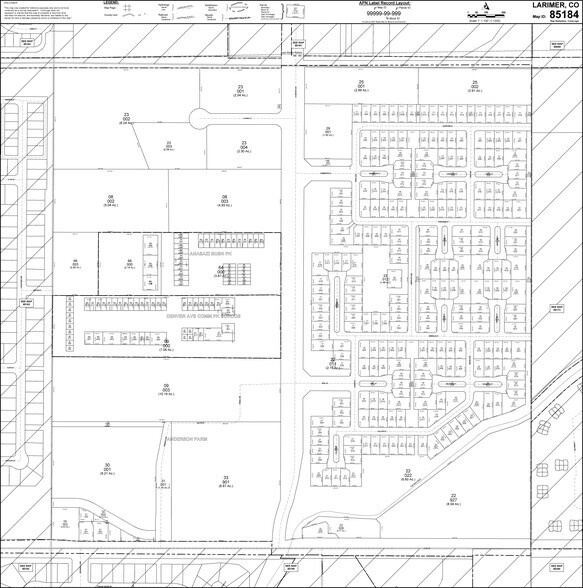 535-579 N Denver Ave, Loveland, CO à vendre - Plan cadastral - Image 3 de 19