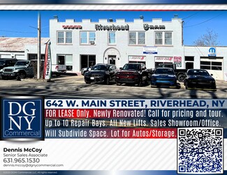 Plus de détails pour 642 W Main St, Riverhead, NY - Industriel à louer
