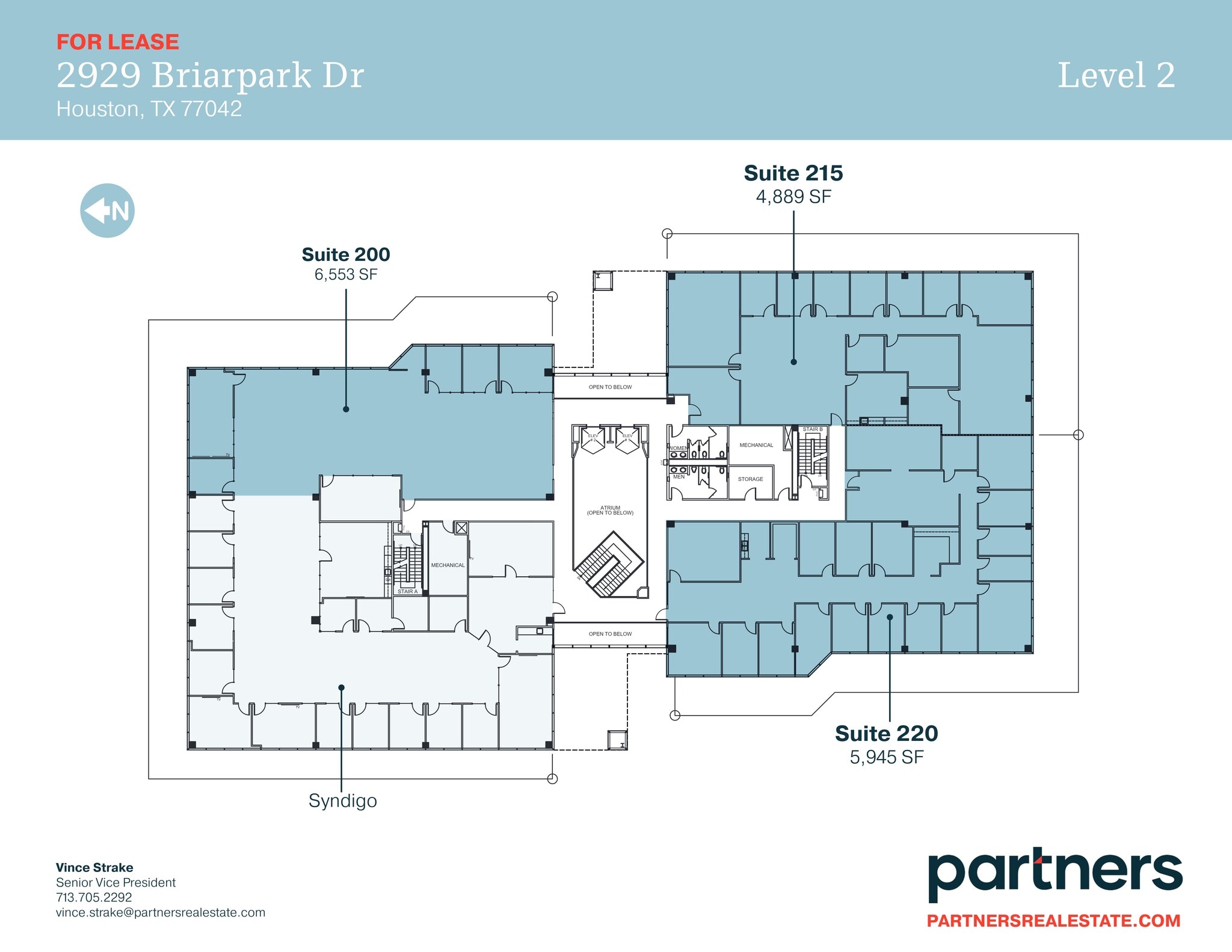 2929 Briarpark Dr, Houston, TX for lease Site Plan- Image 1 of 2