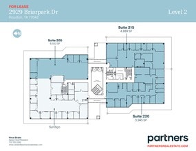 2929 Briarpark Dr, Houston, TX for lease Site Plan- Image 1 of 2
